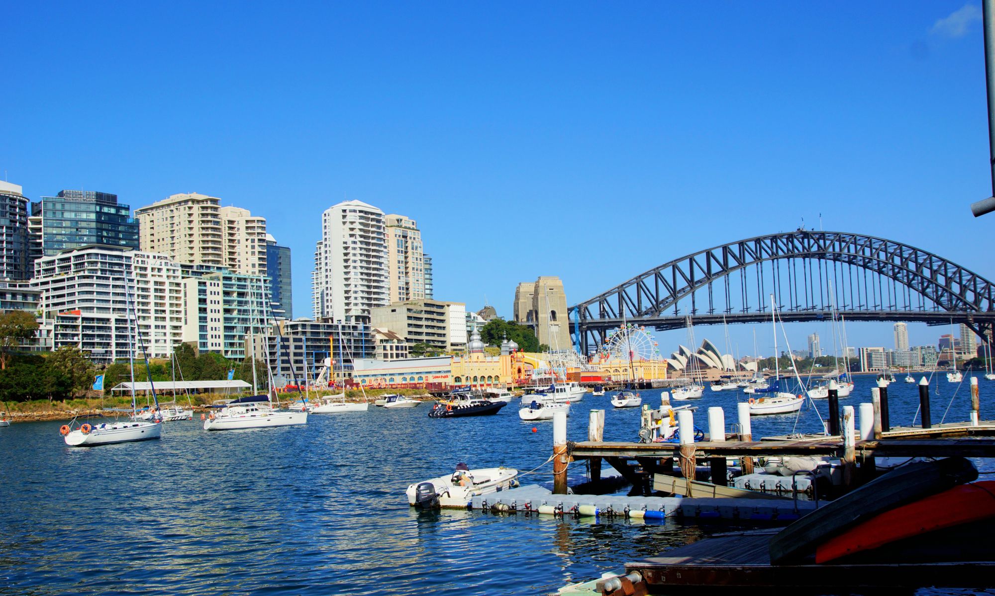 悉尼港悉尼最繁华的地方这里风景优美建筑出色