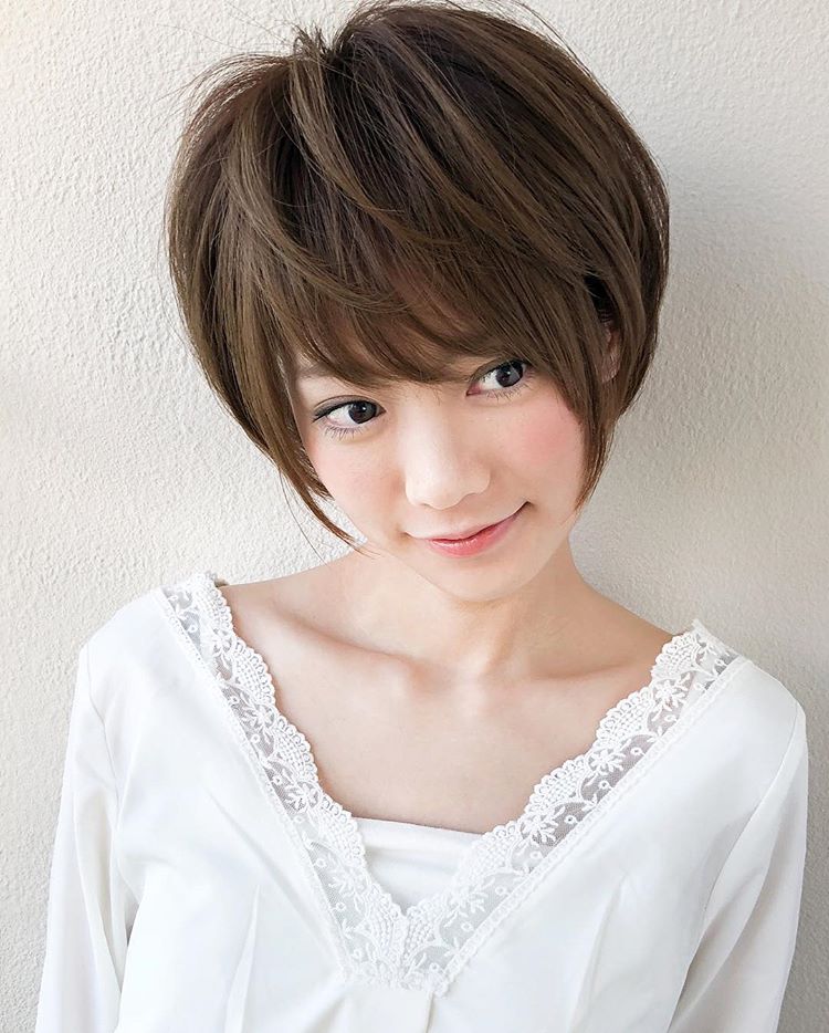 10款2019很流行的波波头短发修颜又有气质