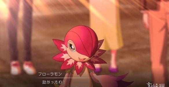 《数码宝贝:生存》奔放少女君岛咲&花拉兽介绍公开