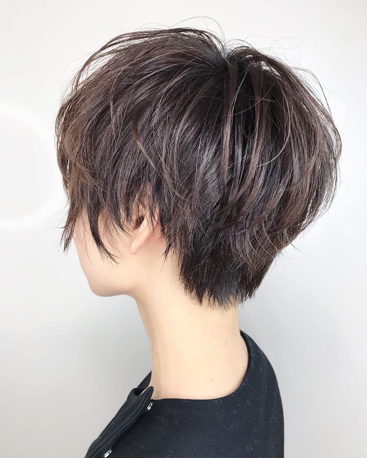 短发波波头烫一烫不老气还很时尚