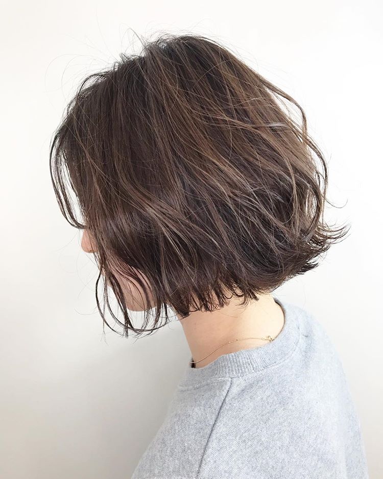 短发波波头烫一烫不老气还很时尚