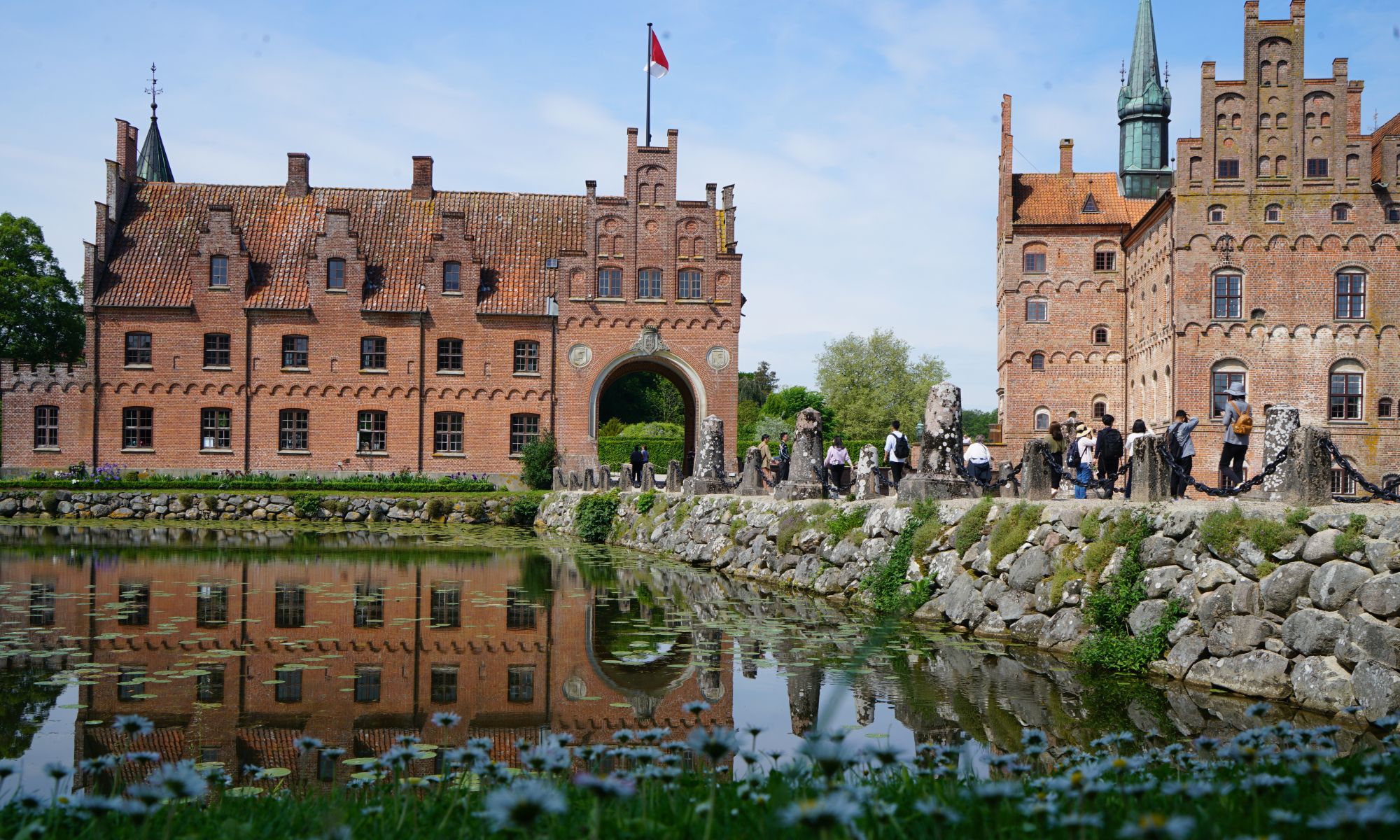 丹麦伊埃斯科城堡,欧洲最美50个地方之一,拥有欧洲最美历史花园