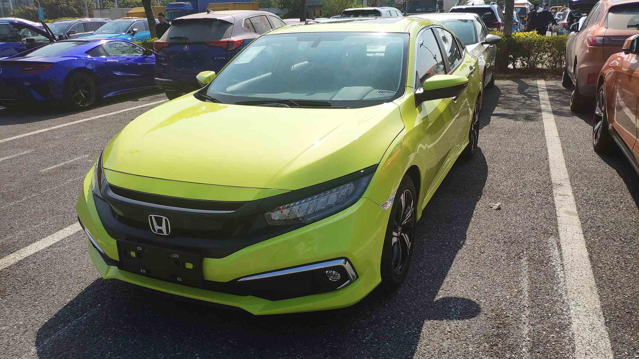 2019年广州车展探馆:本田思域实车