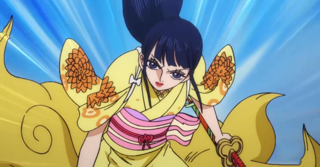 海贼王当阿菊拿起刀时画风唯美索隆看她的眼神瞬间变了