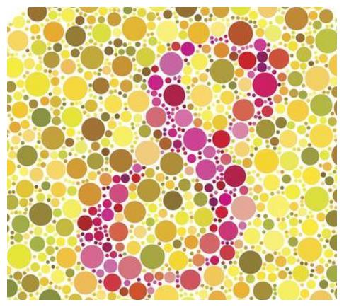 4张色盲测试图,一般人只能看懂3张,你能看懂几张?