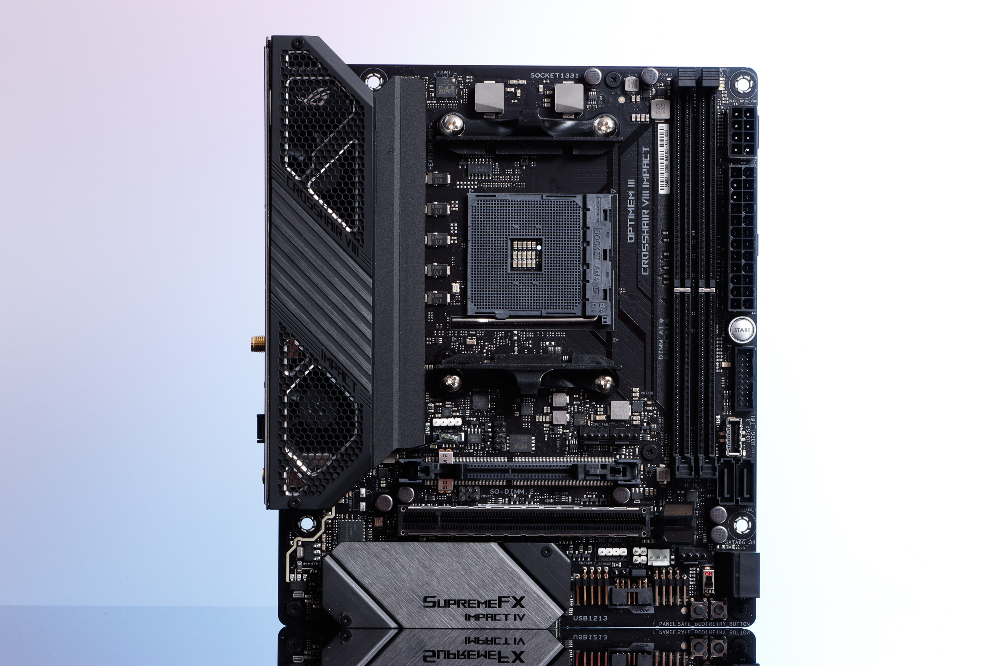 rog crosshair viii impact,作为纯血rog旗下的高端dtx主板,齐全的