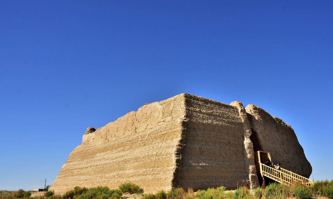 玉门关 汉长城》