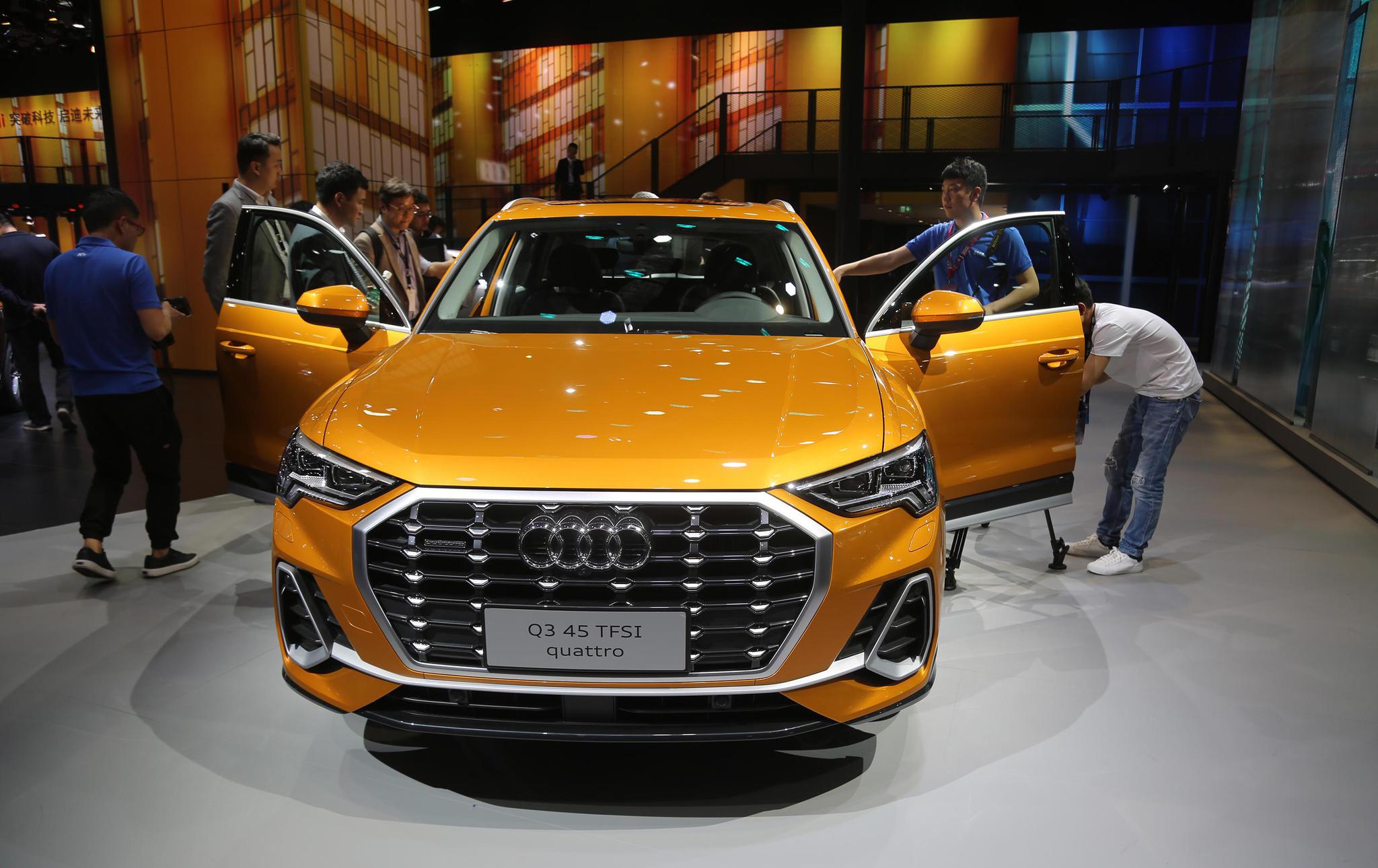 实拍全新奥迪q3,上海车展全球首秀并上市,将亮相深港澳车展!