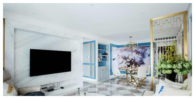 125平美式奢华风，装修太美似样板房