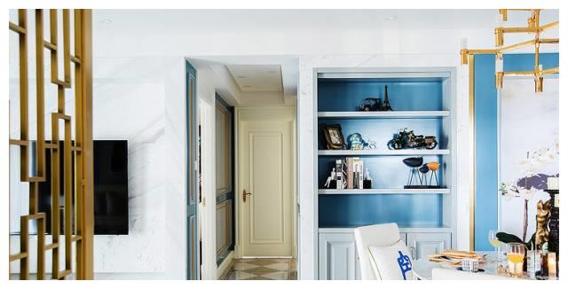 125平美式奢华风，装修太美似样板房