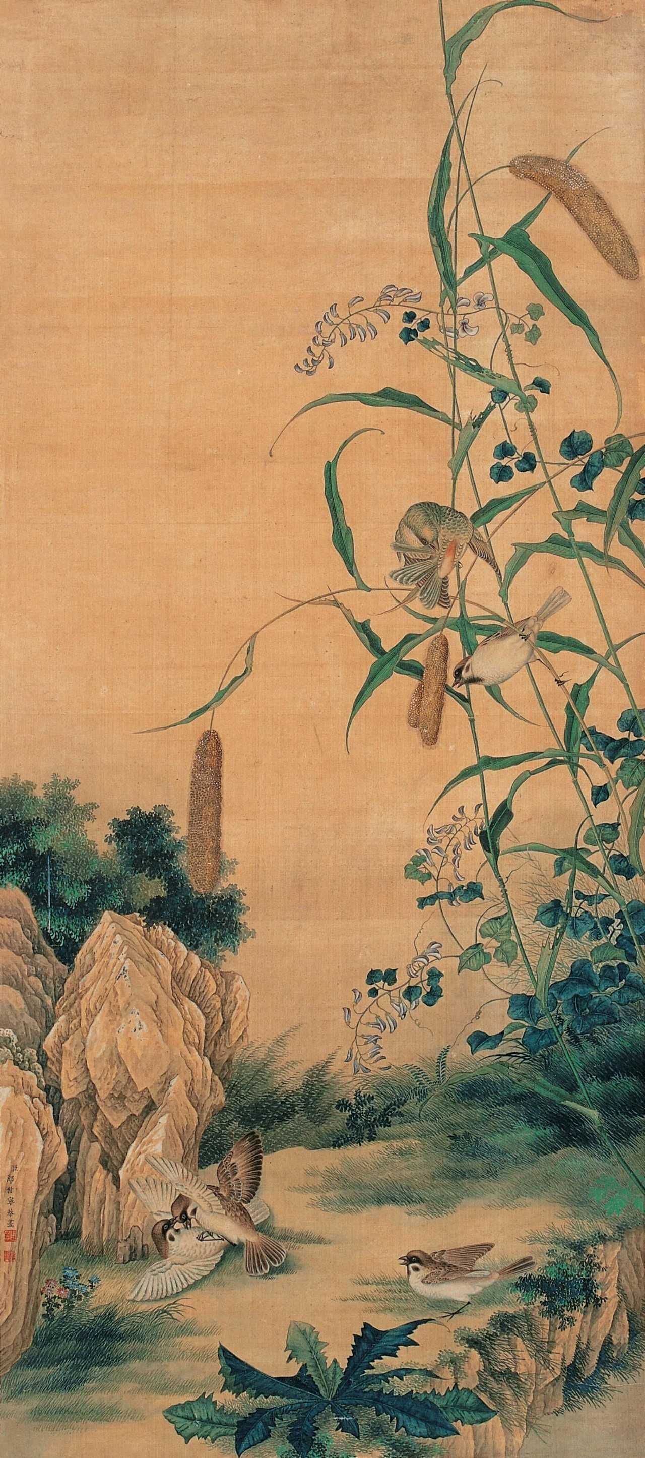 清朝宫廷画家郎世宁画作大全 乾隆魏璎珞画像皆出其手|郎世宁|乾隆|画