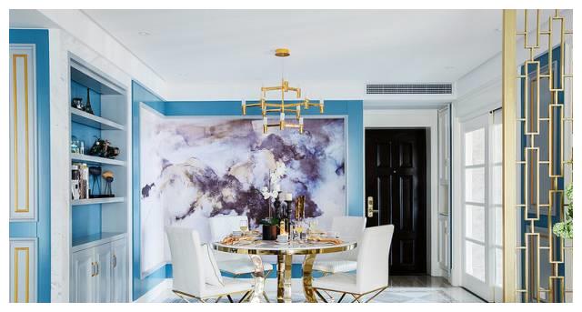 125平美式奢华风，装修太美似样板房