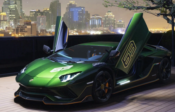 蓝宝坚尼aventador s