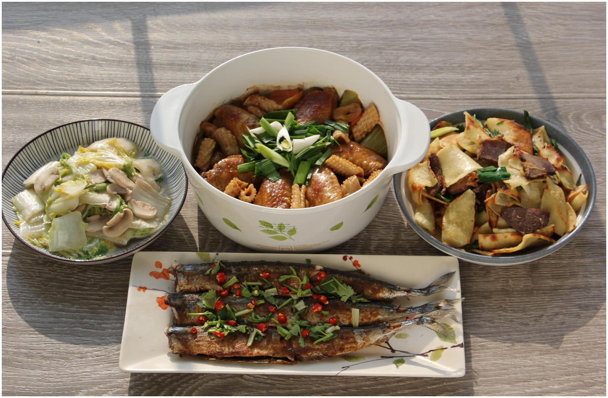 3人周末午餐,4道家常菜,都是孩子爱吃的,饭菜简单却吃得幸福