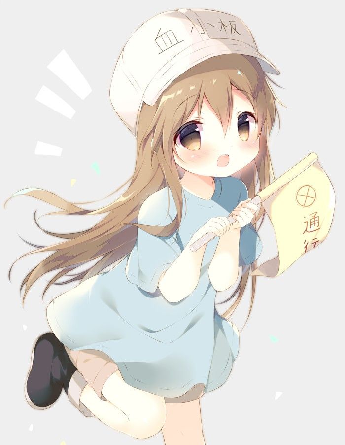 血小板动漫高清壁纸:她虽经常迷路,但从未迷失方向