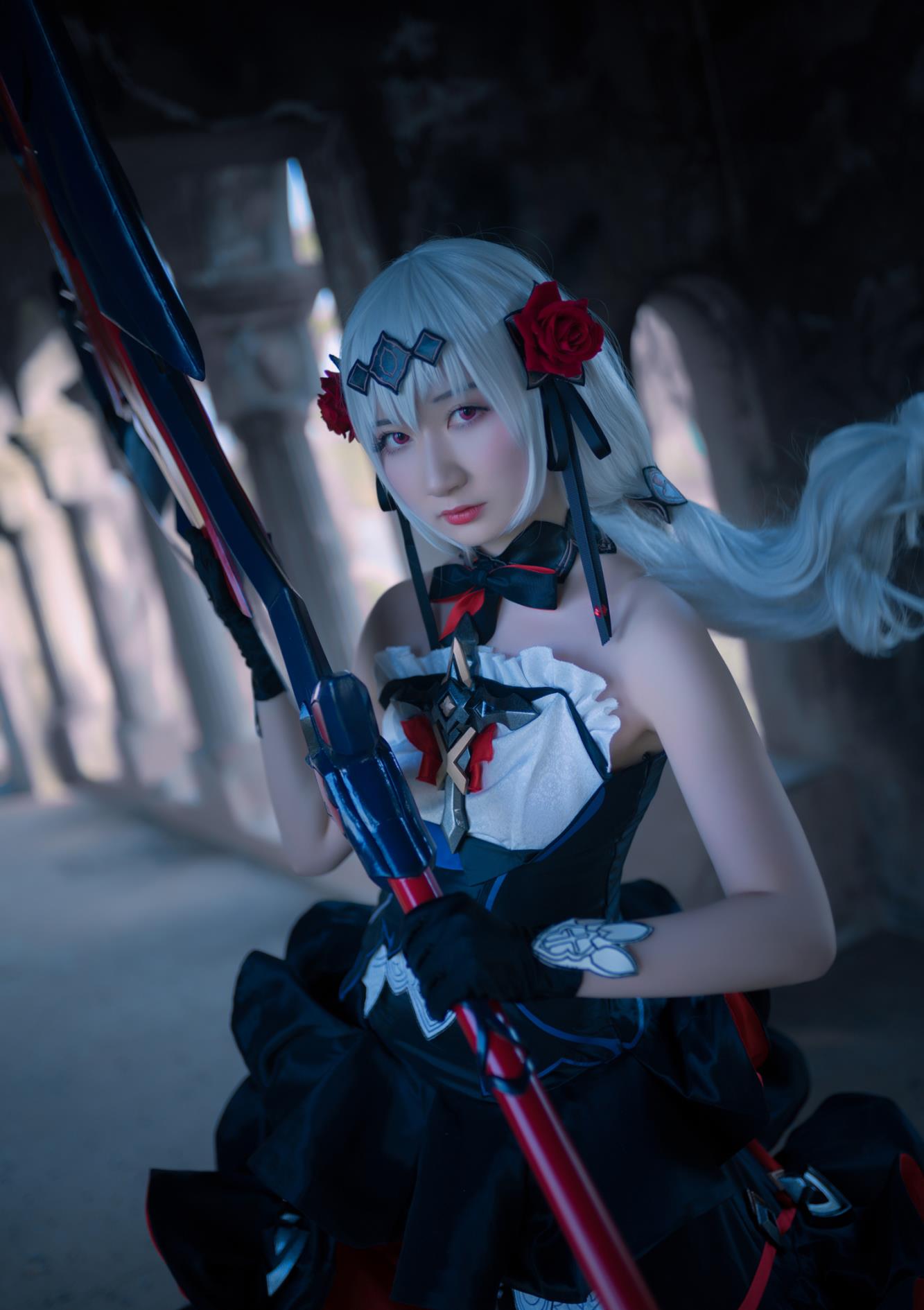 三组国产人气游戏崩坏学园3角色德丽莎的cosplay作品欣赏