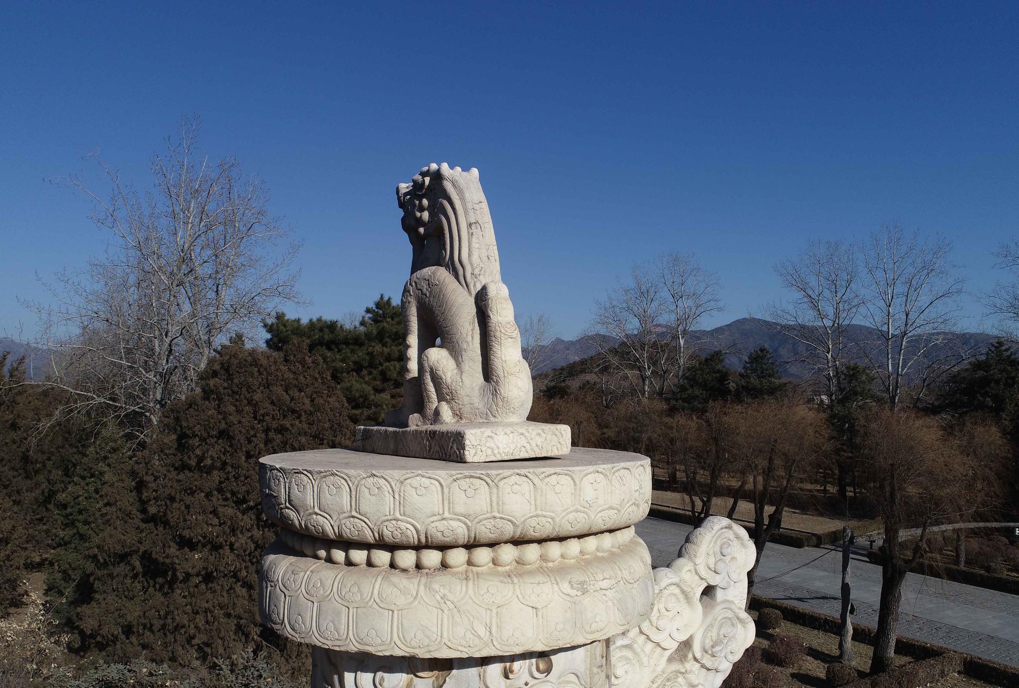 观传统建筑形式之华表 朝天吼,赞中华民族的传统文化 技艺 智慧|华表|柱头|瑞兽_新浪新闻