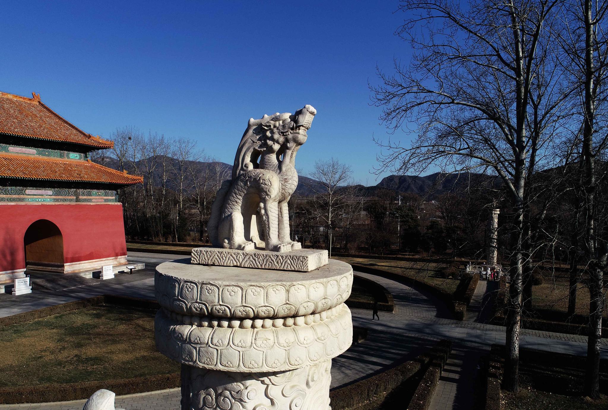 观传统建筑形式之华表 朝天吼,赞中华民族的传统文化 技艺 智慧|华表|柱头|瑞兽_新浪新闻