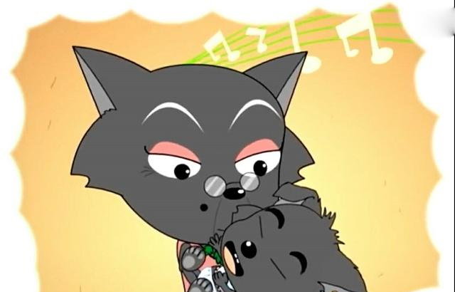 喜羊羊与灰太狼这些狼变老灰太狼满脸白胡须红太狼被嫌弃了