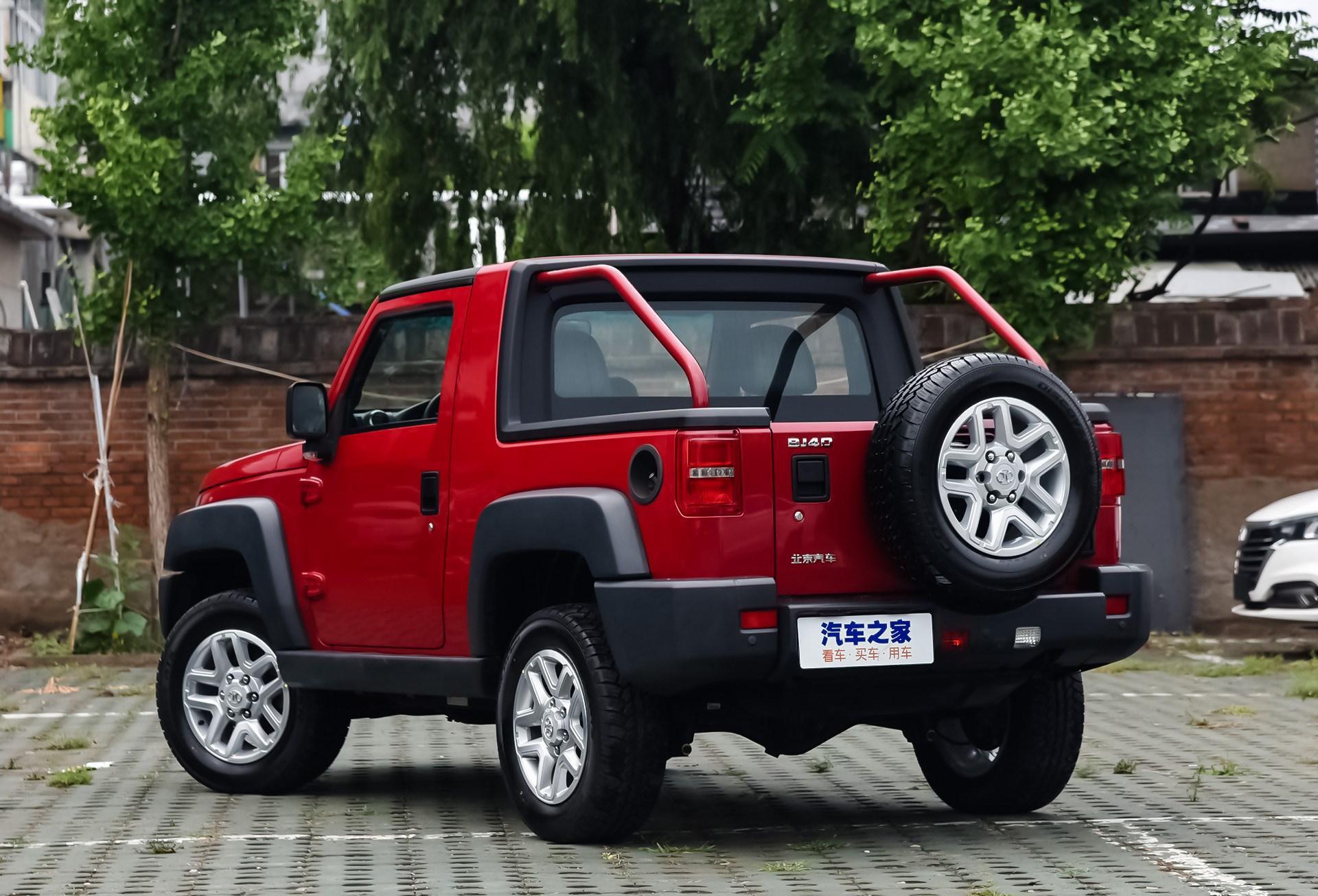 北京f40皮卡实拍,酷似bj40,9月16日上市