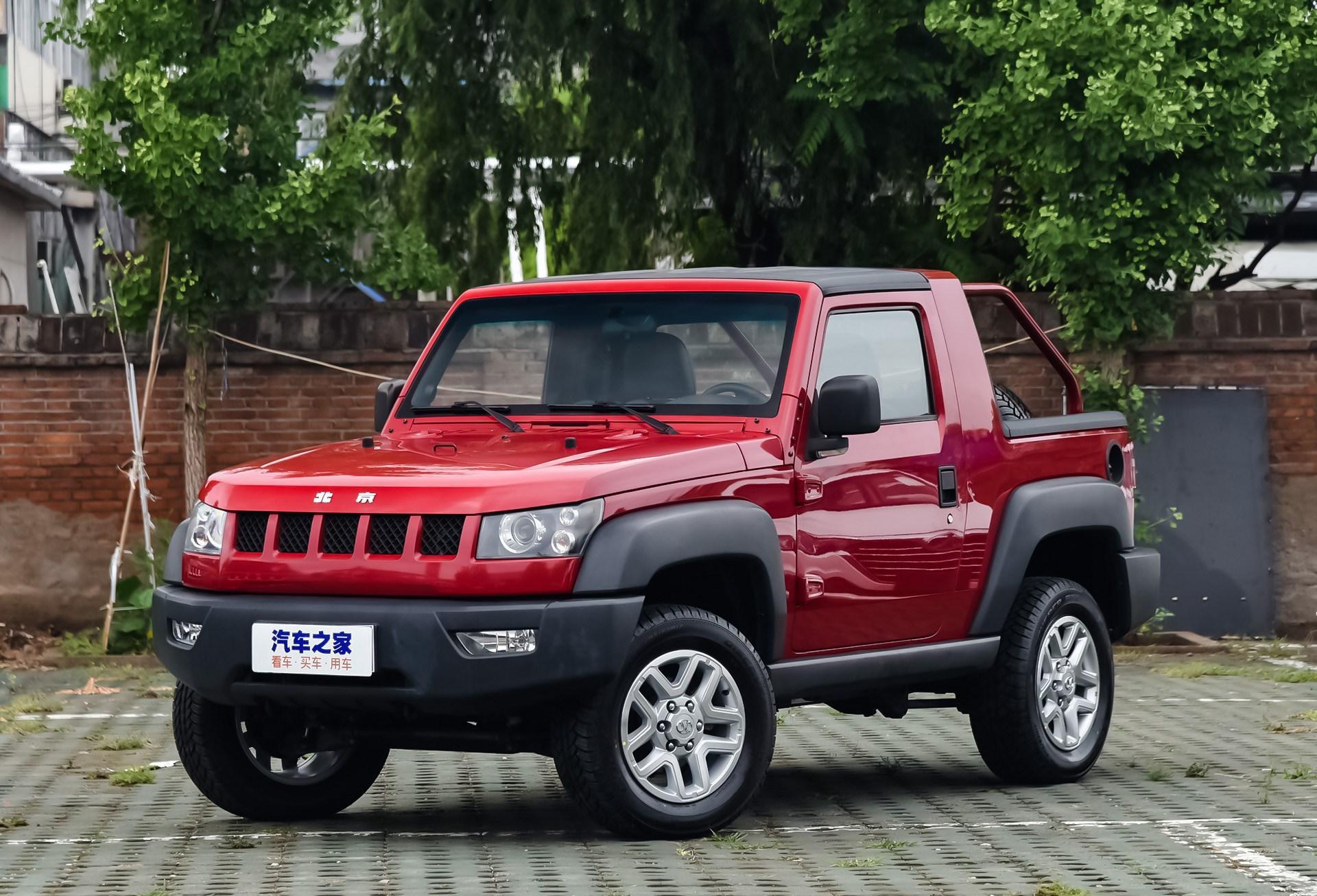 北京f40皮卡实拍,酷似bj40,9月16日上市