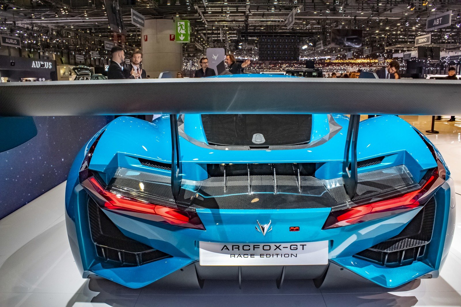 arcfox-gt北汽全新电动超跑1600马力 gt3级别