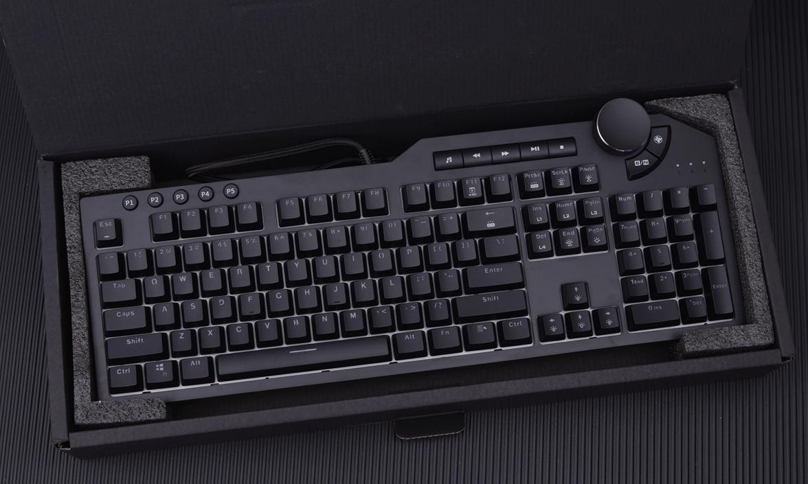 自古妖轴出凯华腹灵s198probox白轴机械键盘赏析