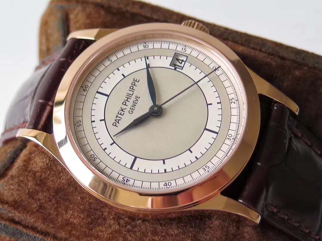 百达翡丽calatrava系列正装腕表,满满的翩翩君子气息!