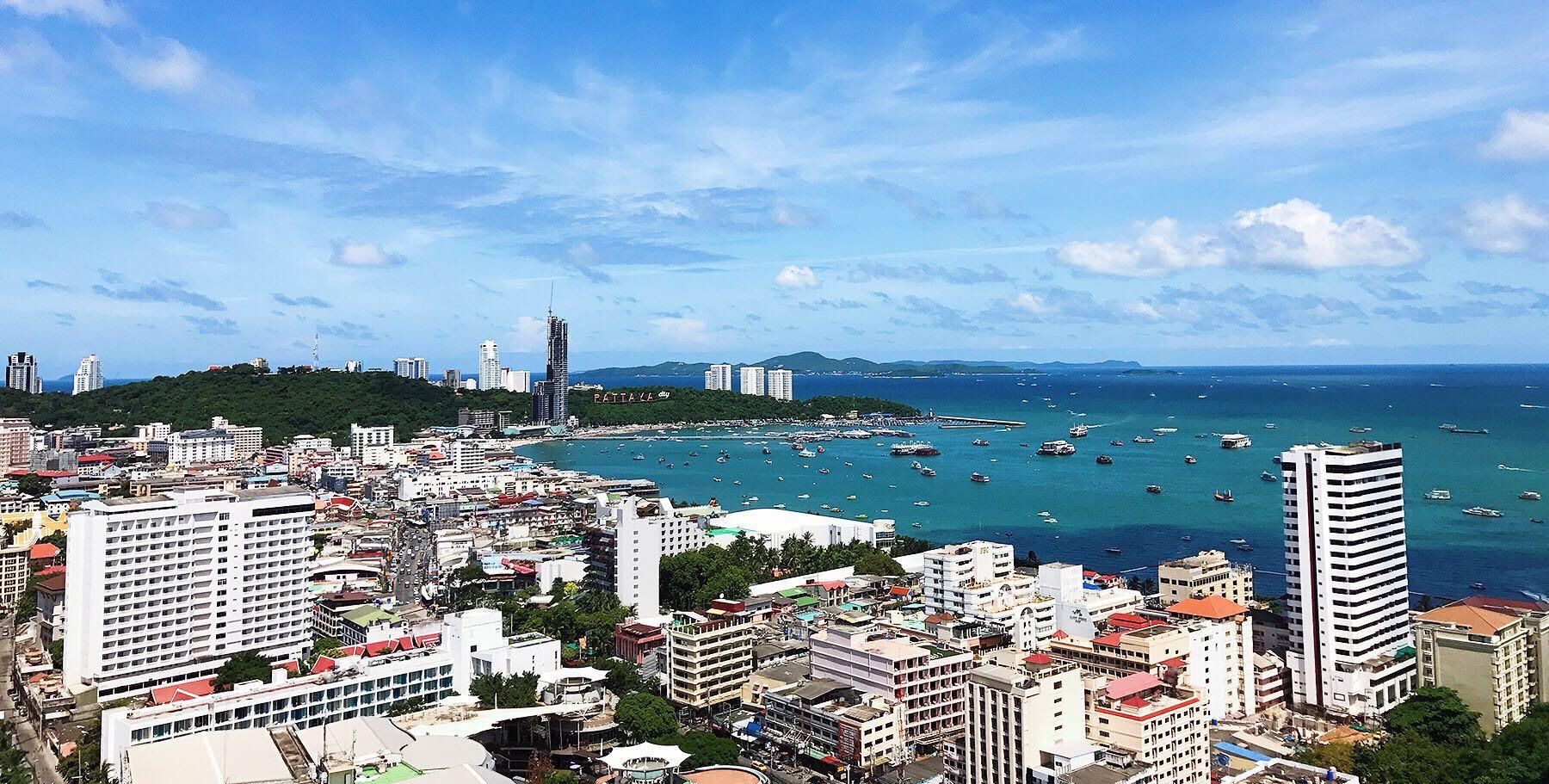 世界五百强之一,天蓝水绿的网红城市!泰国芭提雅_高清图集_新浪网