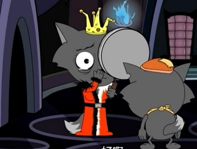 喜羊羊与灰太狼这些狼变老灰太狼满脸白胡须红太狼被嫌弃了