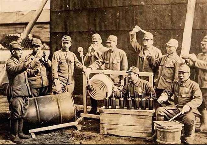 1937-1945日军侵华照片曝光 一个日本兵竟然拥有四个慰安妇