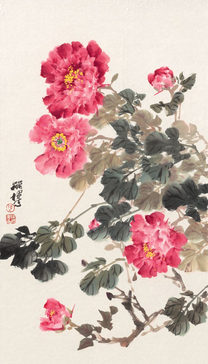 灵动洒脱清新感人,陈葆棣写意花鸟作品欣赏