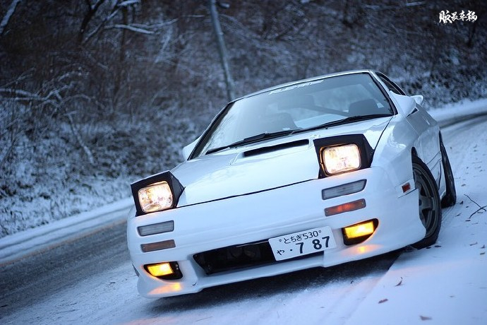 喷火 马自达 rx-7 fc3s