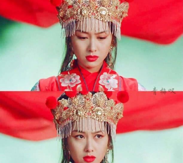 女星"红嫁衣":朱茵,杨幂之后,她最惊艳!