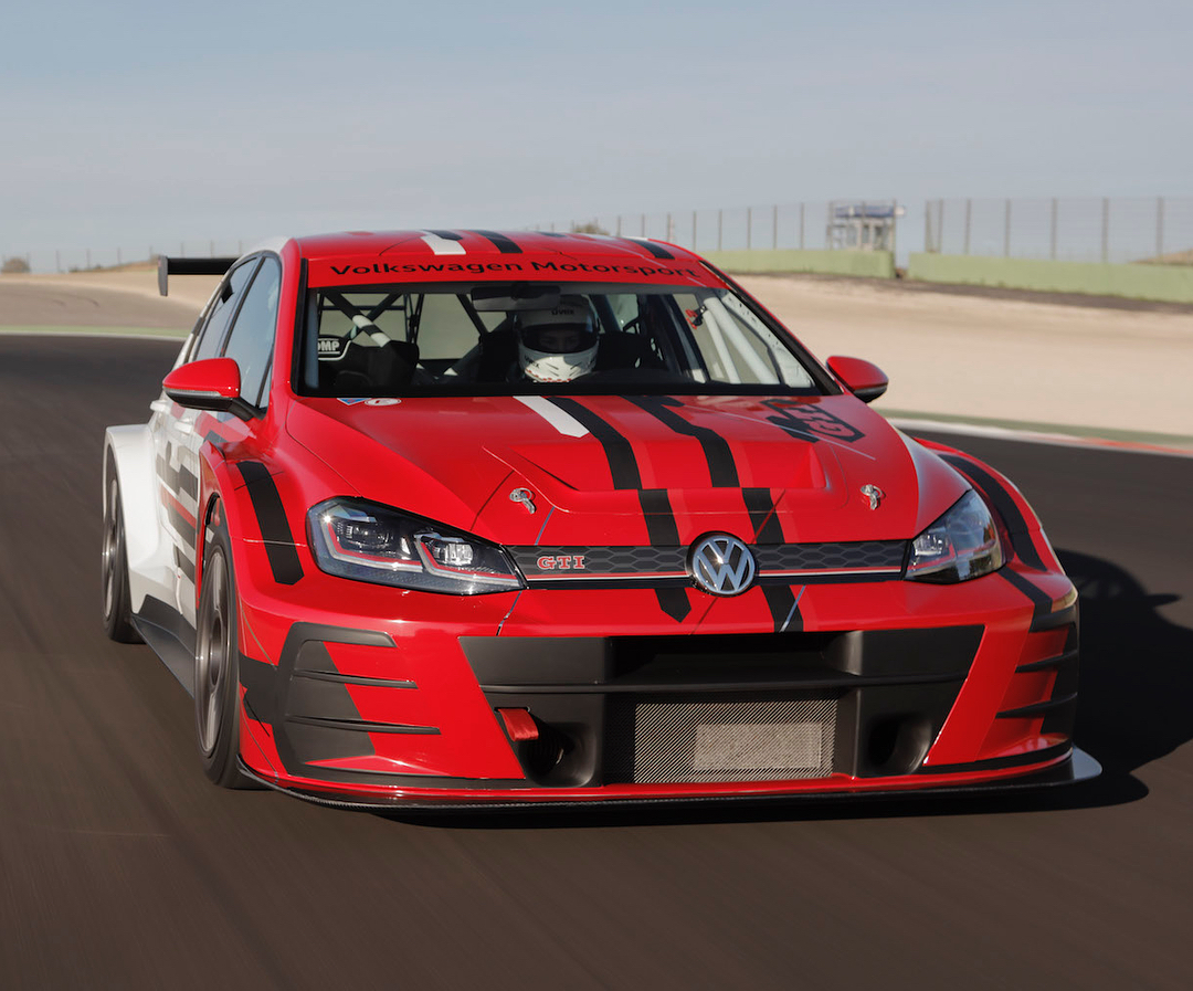 大众golf gti tcr 赛车!
