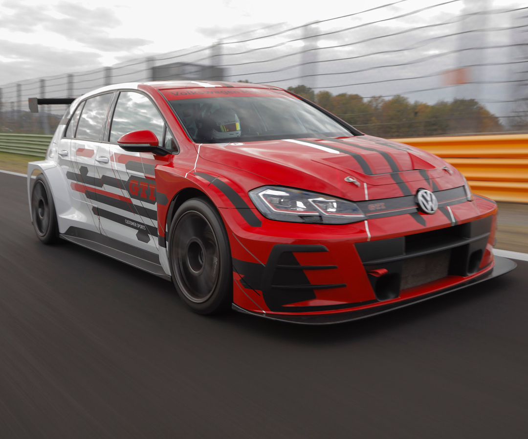 大众golf gti tcr 赛车!
