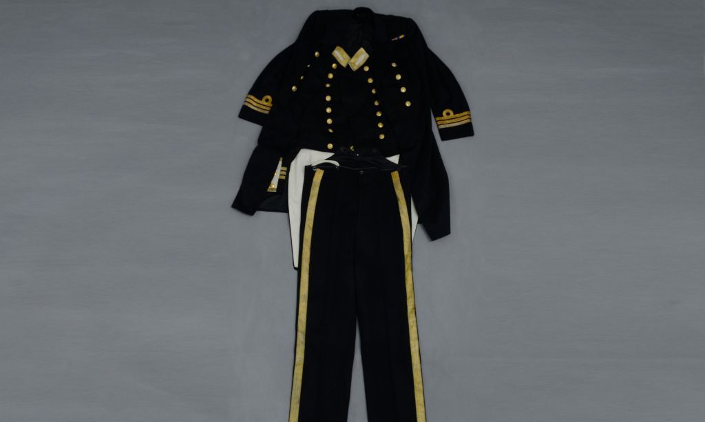 鸦片战争博物馆馆藏中英的军服军旗见证历史