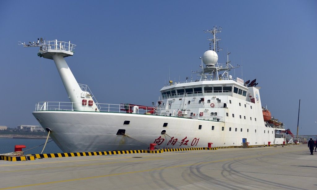 探秘中国最先进的海洋综合科考船"向阳红01"