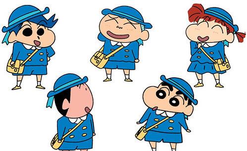 蜡笔小新推出了小新同款的幼稚园挎包看着有点小心动啊