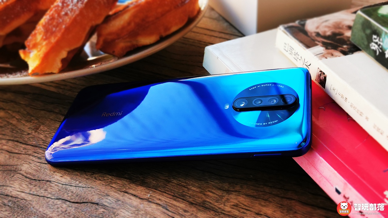 redmik304g版开箱图赏深海微光配色120hz流速双孔全面屏