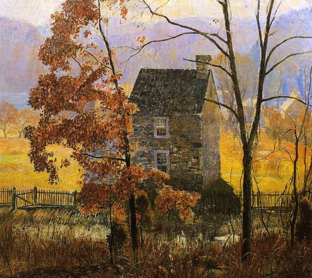 美国印象派风景画家丹尼尔加伯的佳作欣赏