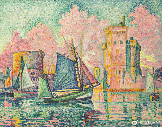 点彩保罗西涅克作品67676767华卿画室