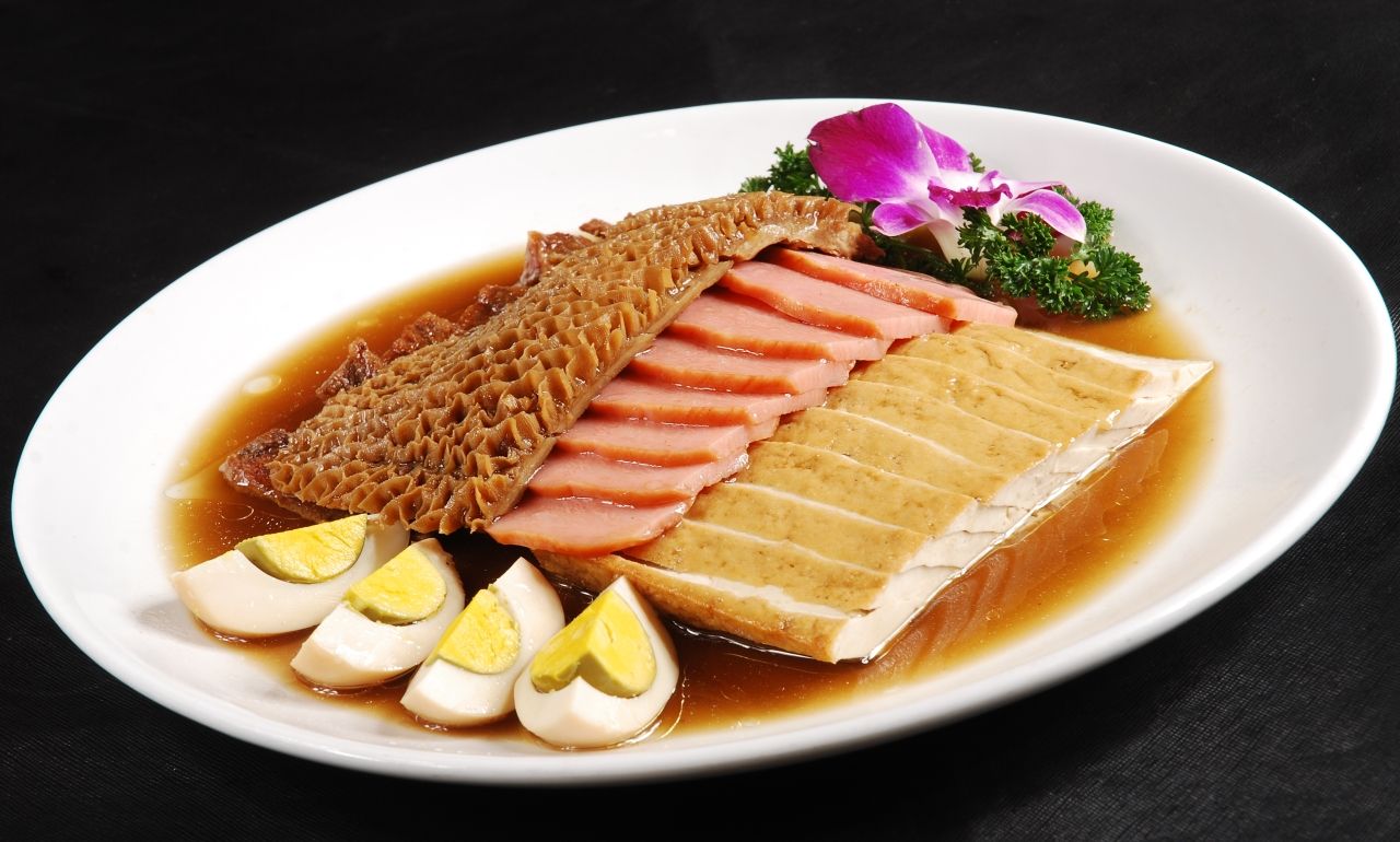 美食图片欣赏——卤水拼盘2_高清图集_新浪网