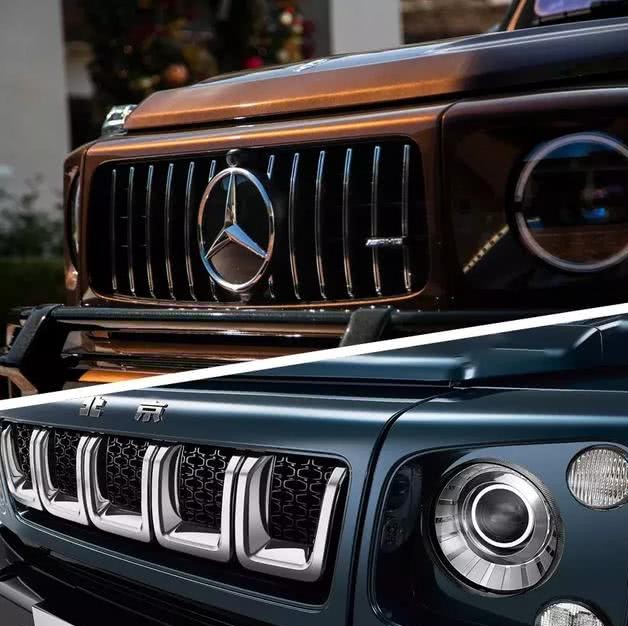 最近,郑州市公安局破获了一起诈骗案,一男子将自己的bj80改装成奔驰g