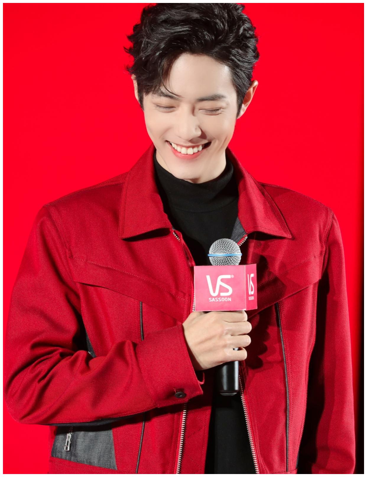 183cm肖战,连换5套红衣造型,少年感和总裁范自由切换!