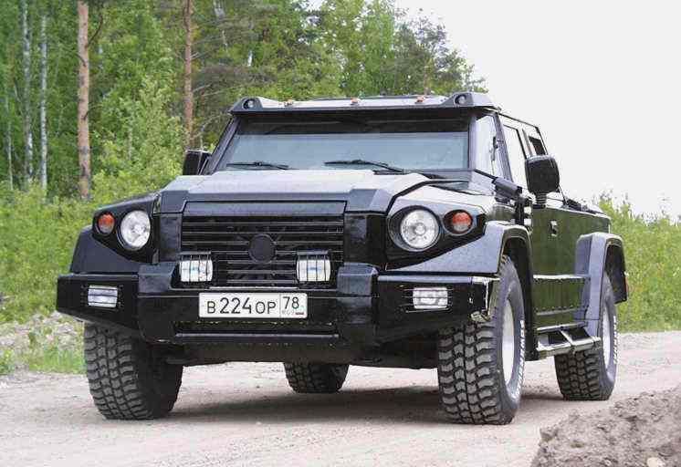 名车赏析来自俄罗斯的越野之王俄罗斯营长车霸气侧漏