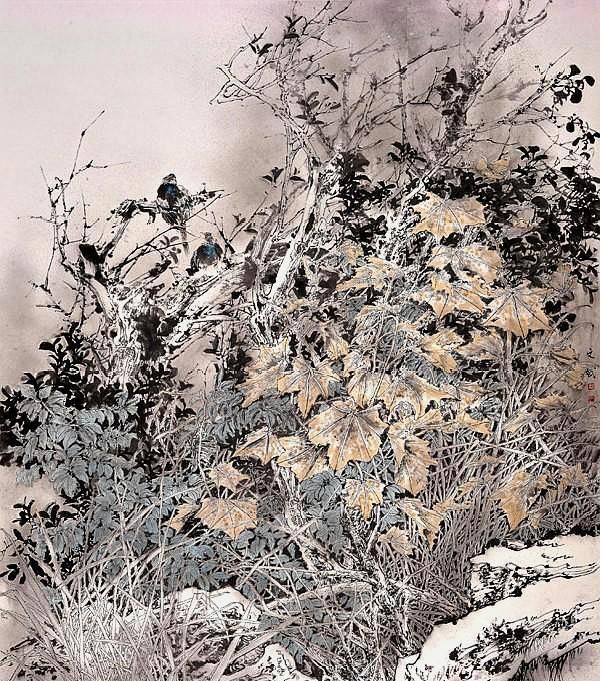 中国主题性花鸟画:重笔墨,重生活,重创新