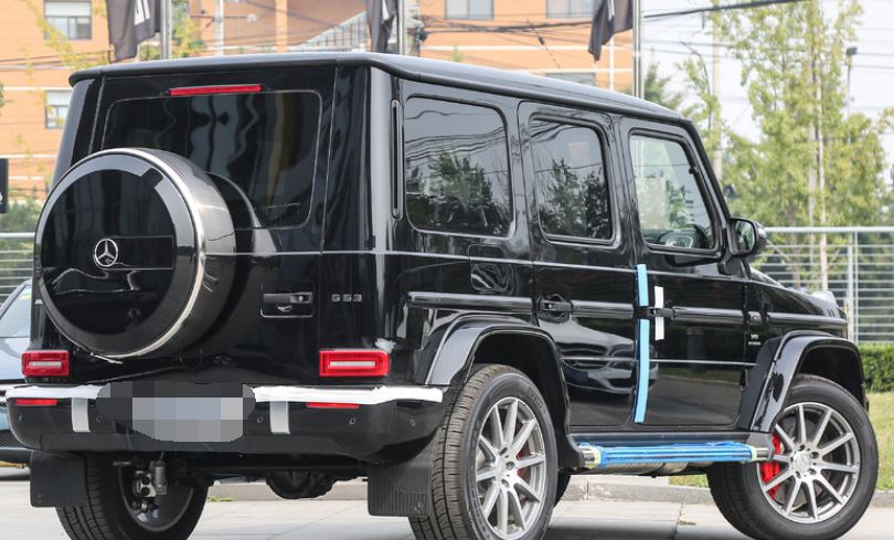 奔驰g级amg,优美的车身线条,其外观设计相当出色
