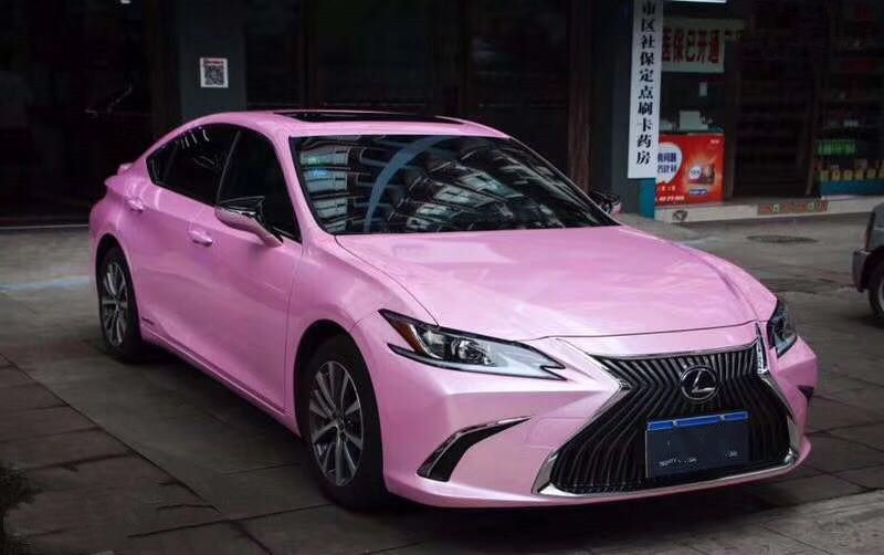 当机械艺术之美遇上樱语粉改色雷克萨斯es