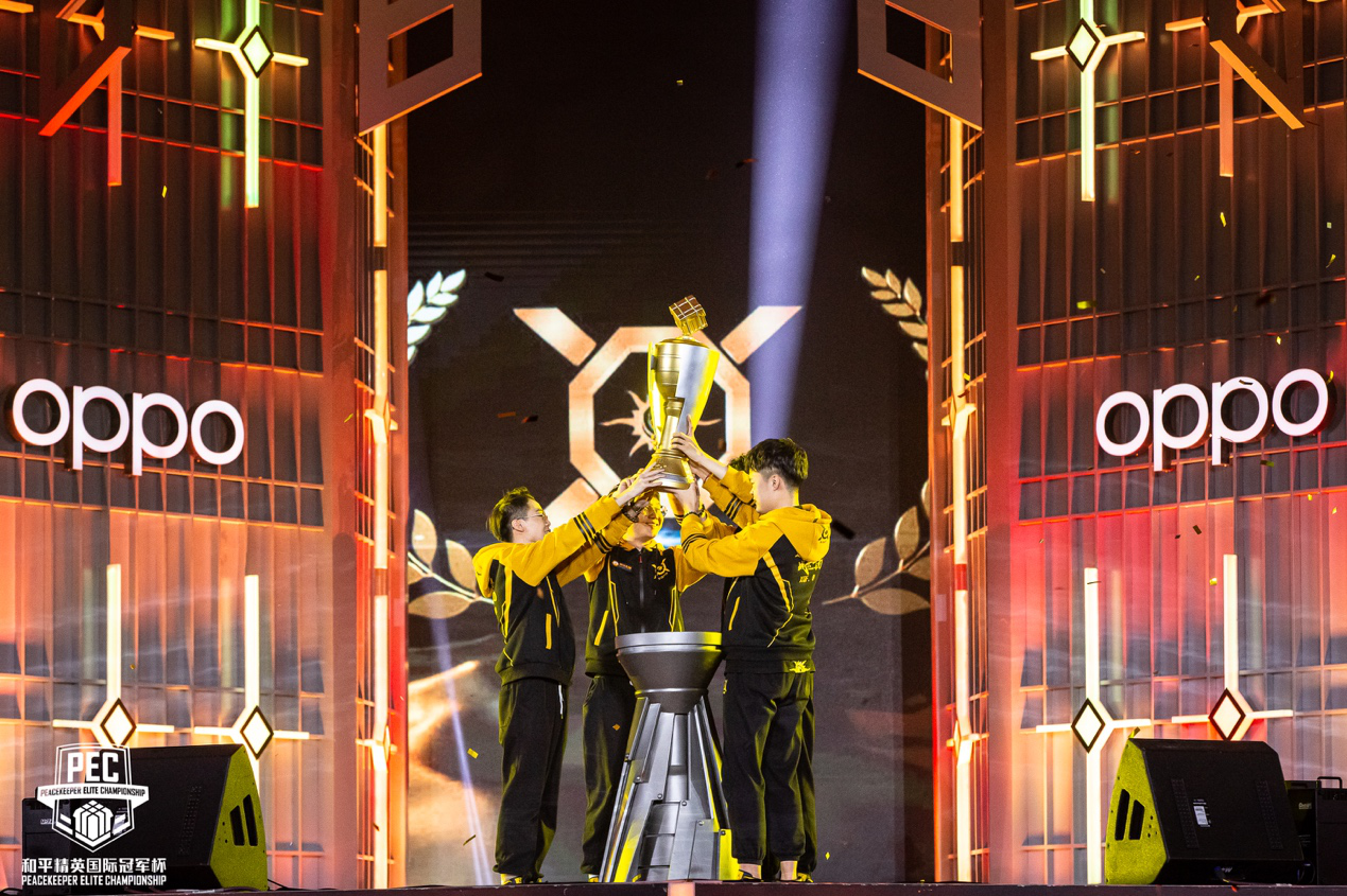 和平精英国际冠军杯完美落幕 xqf一举夺冠登顶世界之巅